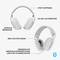 Cuffie con archetto rivestito in tessuto, altoparlanti da 40 mm, facili da usare, con microfono a cancellazione di rumore e pulsante di silenziamento. Compatibili Bluetooth, design leggero.