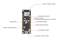 Etichetta 'Modulo ESP32-C3-MINI-1'. Diagramma mostra connessioni e LED: Tasto Reset, Tasto Boot, USB Tipo-C, Indicatore di carica, Sensore, Caricabatterie.