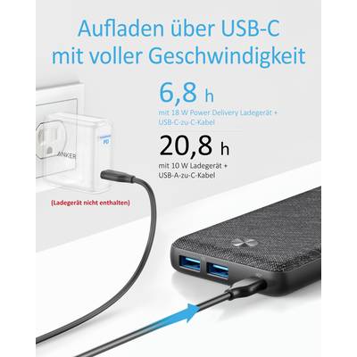 Steadtep Borsa morbida compatibile con Anker Power Bank, caricatore portatile 60.000 mAh PowerCore 60 W, custodia portaoggetti con due tasche per cavi USB e accessori (solo scatola), nero, moderno Steadtep Borsa morbida compatibile con Anker Power Bank, caricatore portatile 60.000 mAh PowerCore 60 W, custodia portaoggetti con due tasche per cavi USB e accessori (solo scatola), nero, moderno