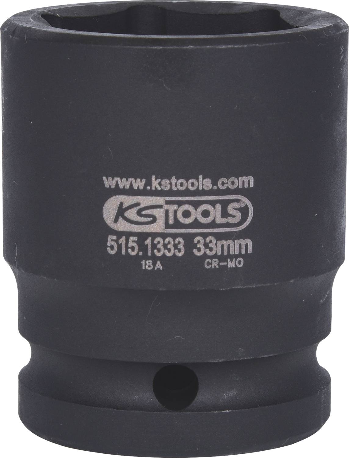 Una spina nera con la scritta 'www.kstools.com', 'KSTOOLS' e '515.1333 33mm'.