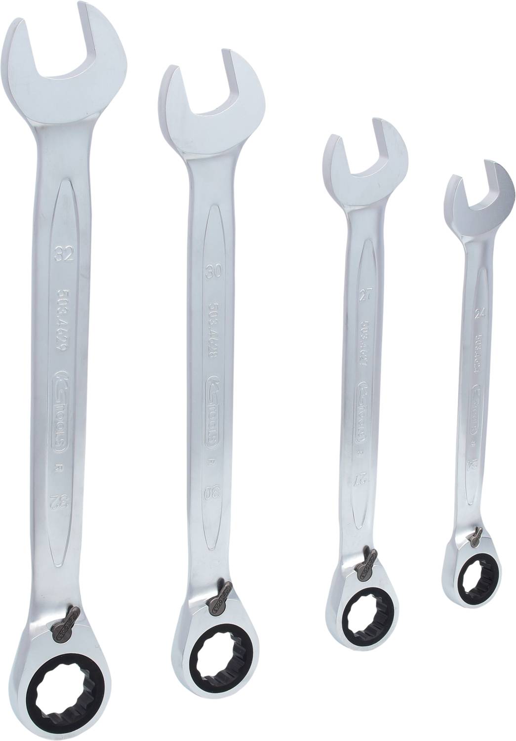 KS Tools 503.4601 5034601 Chiave a cricchetto combinata Misura (metrica) 24 - 32 mm
