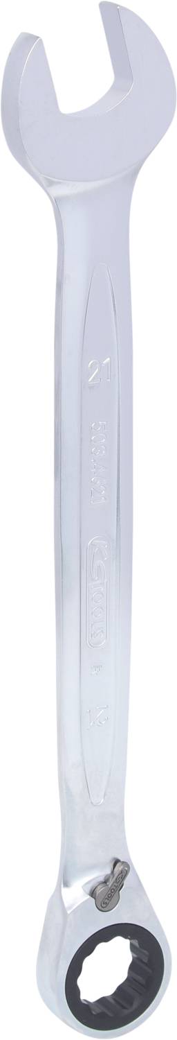 KS Tools 503.4621 5034621 Chiave a cricchetto combinata Misura (metrica) 21 mm