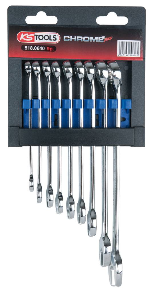 KS Tools 518.0640 5180640 Kit chiavi combinate Misura (metrica) 8 - 19 mm