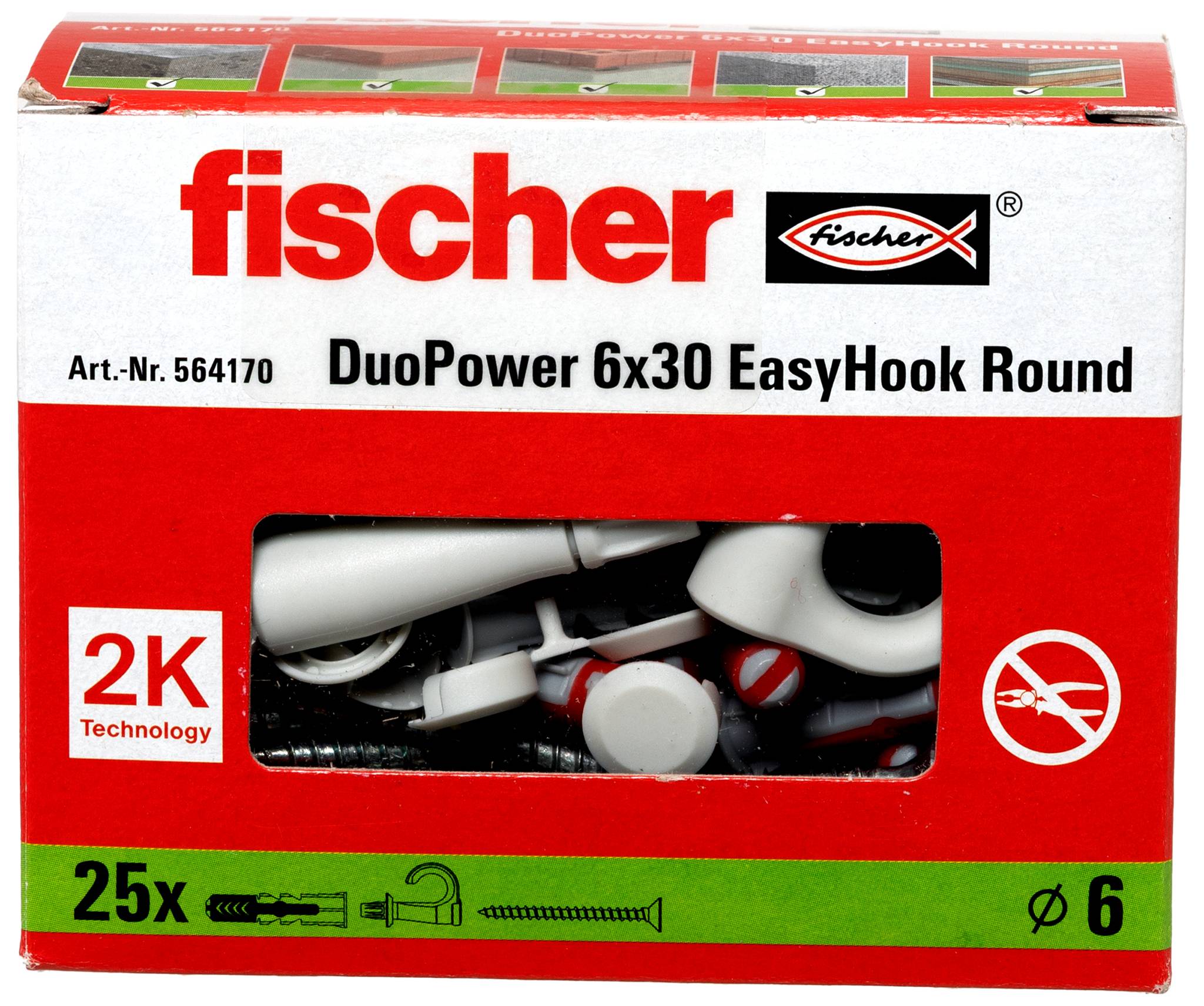 Fischer 564170 Tassello 25 pz.-4