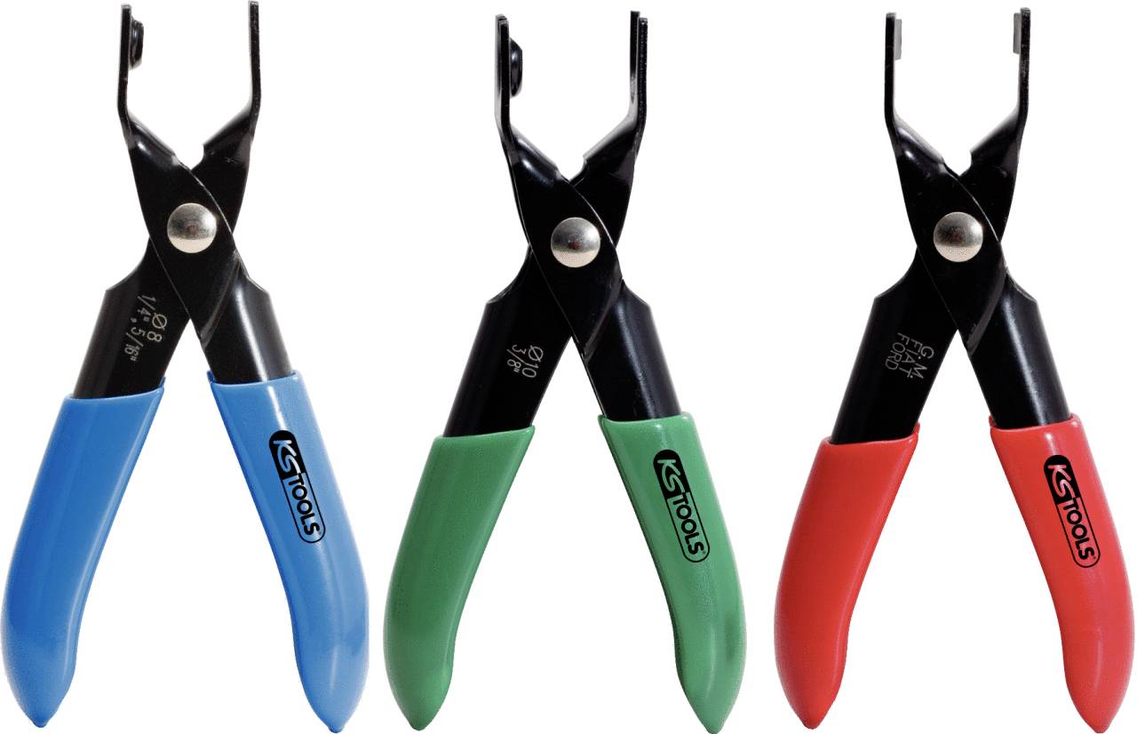 KS Tools 115.1090 Pinza per raccordi rapidi tubi del carburante 120.0 mm 1 pz.