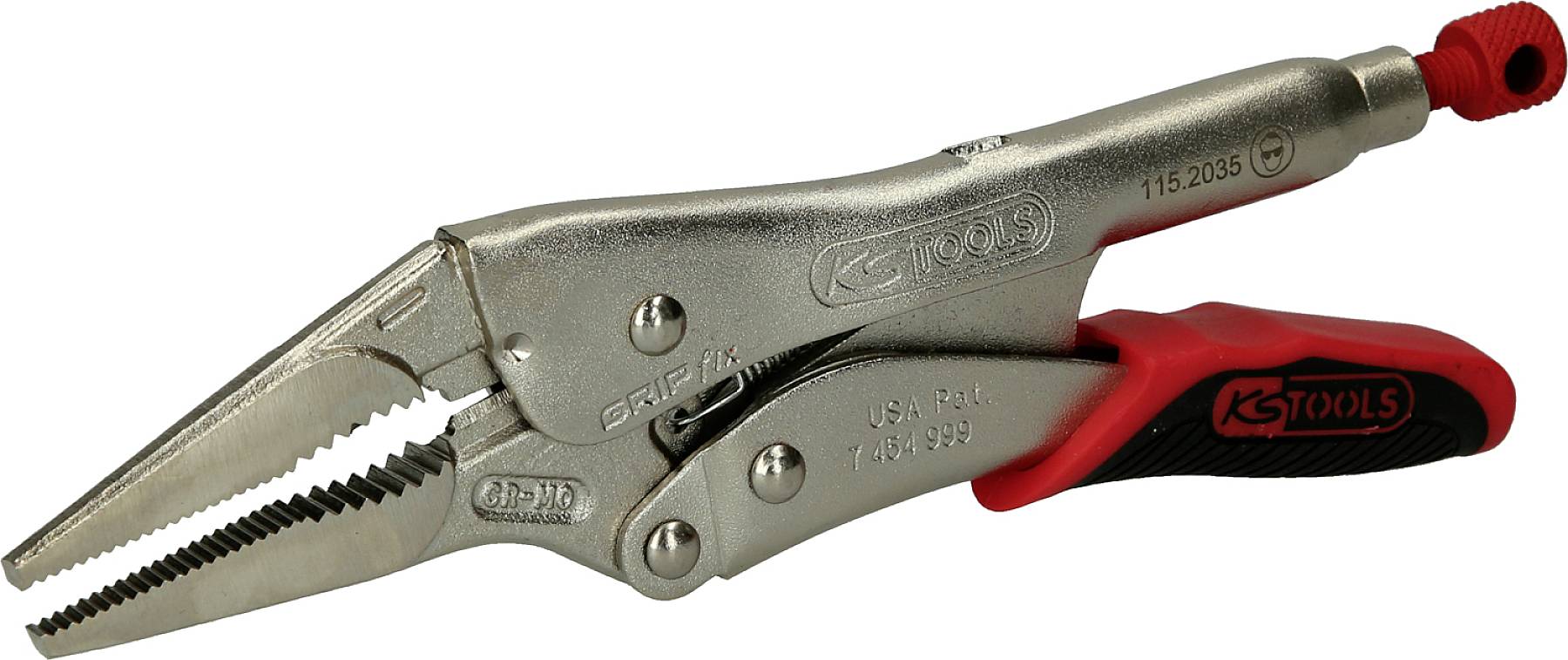 KS Tools 115.2035 Pinza regolabile a morsetto 0 - 60 mm 205 mm