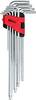 KS Tools 151.4580 TX Kit di chiavi a brugola 9 parti