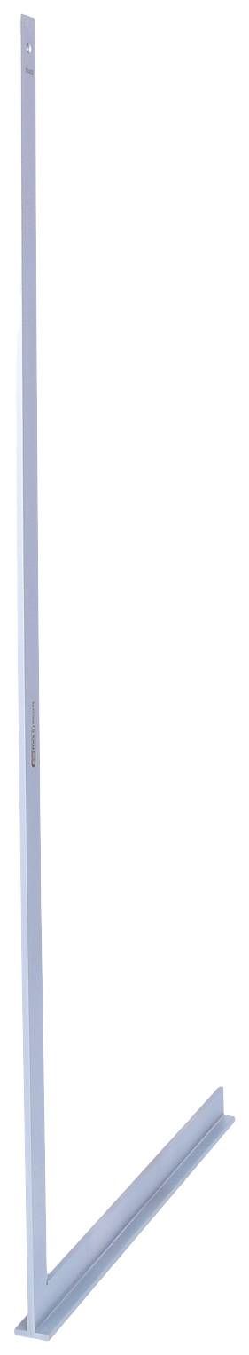 Angolo metallico con due barre collegate a forma di L. Idoneo per supportare e stabilizzare strutture.