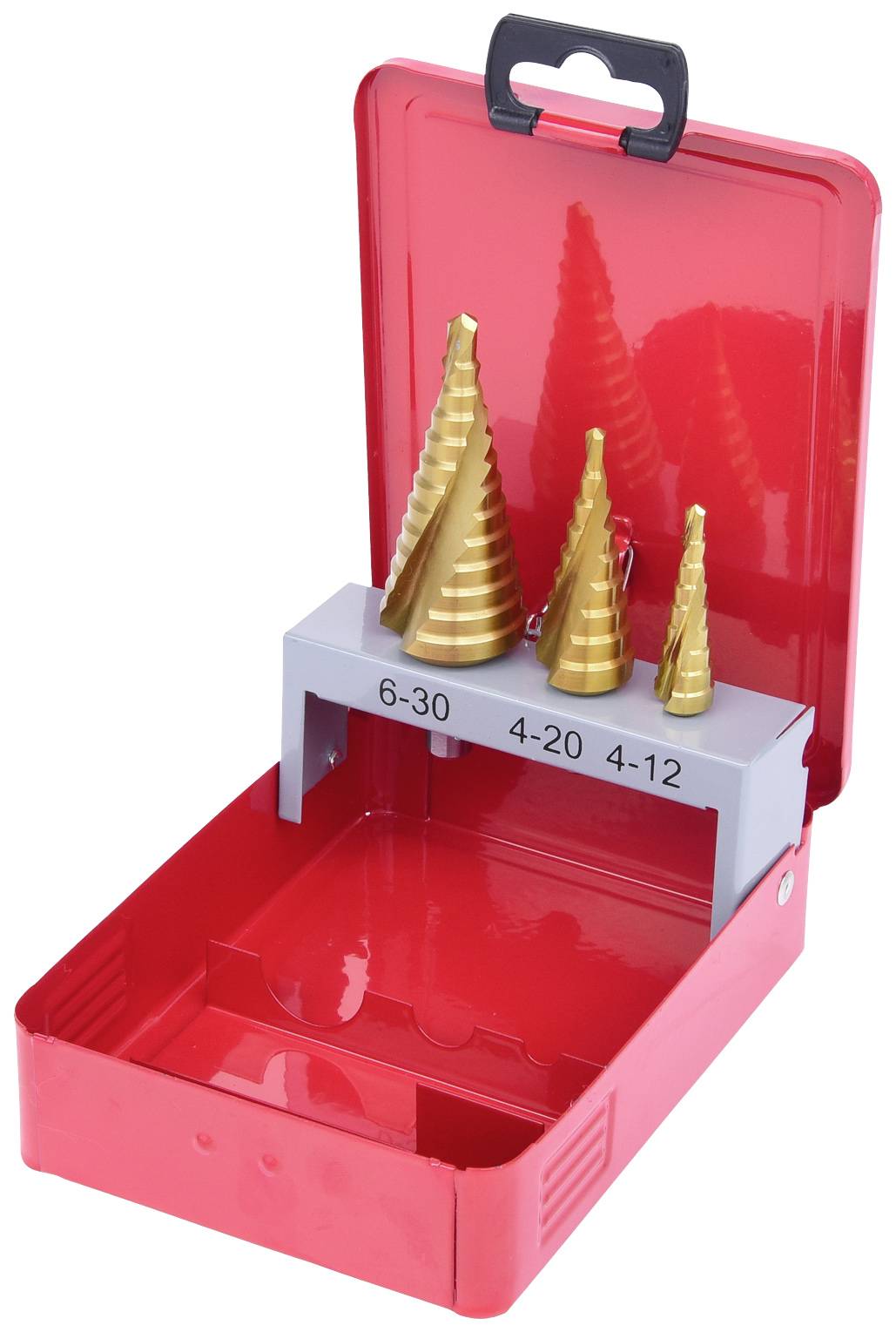 KS Tools 330.2423 3302423 HSS TIN-TIP Kit punte a gradini 1 pz.