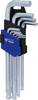 Brilliant Tools BT045009 Kit di chiavi a brugola 1.5 mm, 2 mm, 2.5 mm, 3 mm, 4 mm, 5 mm, 6 mm, 8 mm, 10 mm 9 parti