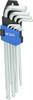 Brilliant Tools BT045019 Kit di chiavi a brugola 1.5 mm, 2 mm, 2.5 mm, 3 mm, 4 mm, 5 mm, 6 mm, 8 mm, 10 mm 9 parti