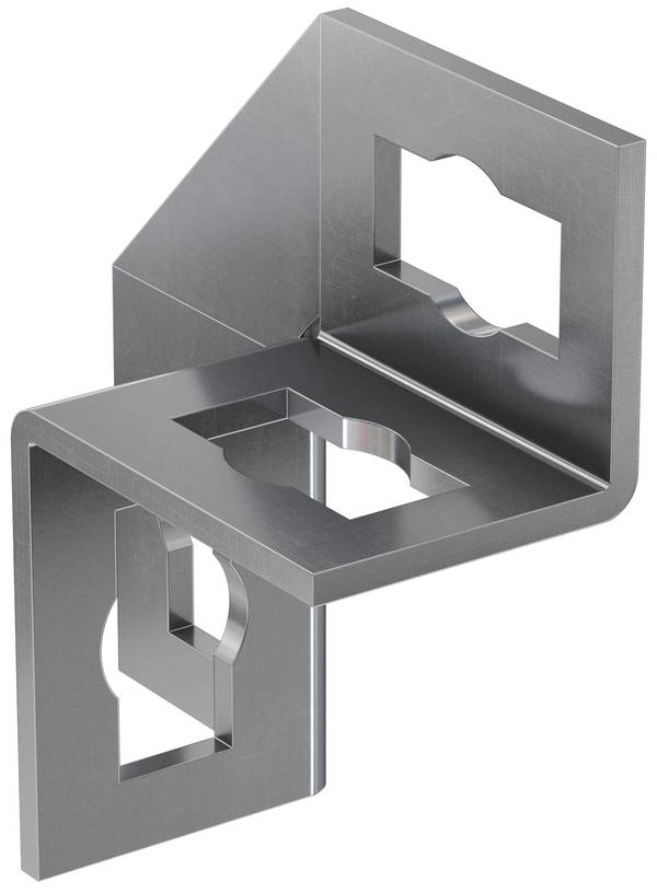 Fischer PUWS Staffa universale  Acciaio inox  562833 10 pz.