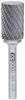 KS Tools 515.3226 Punta fresatrice Metallo temprato Lunghezza 70 mm Dimensione, Ø 6 mm Lunghezza operativa 40 mm Diametro albero 6.0 mm
