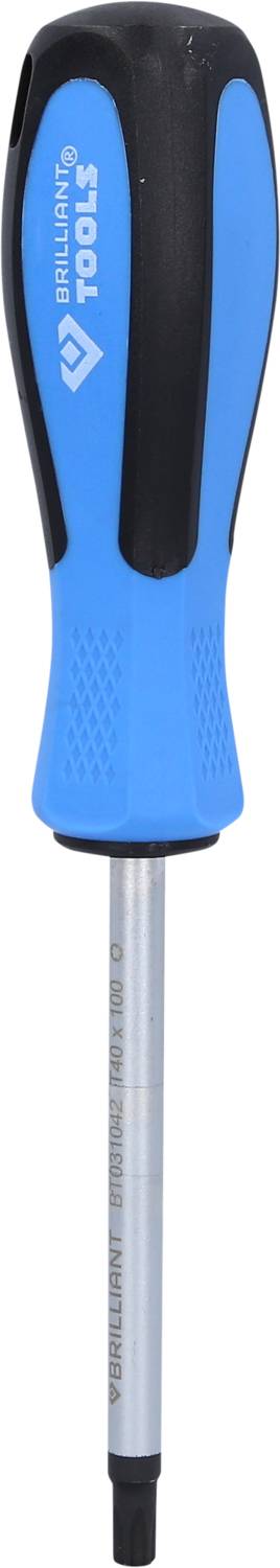 Brilliant Tools BT031042 Cacciavite TX Dimensione (Cacciavite) T 40 Lunghezza della lama: 100 mm 1 pz.