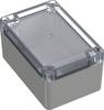 TRU COMPONENTS TC-10860604 Contenitore universale 120 x 80 x 60.20 ABS-PC Grigio luminescente 1 pz.