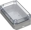 TRU COMPONENTS TC-10860900 Alloggiamento flangia 179.90 x 119.90 x 60.20 ABS-PC Grigio luminescente 1 pz.