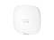 Un access point wireless di Aruba, modello 'Instant On'. Dispositivo bianco, quadrato con angoli arrotondati e due piccole spie LED.