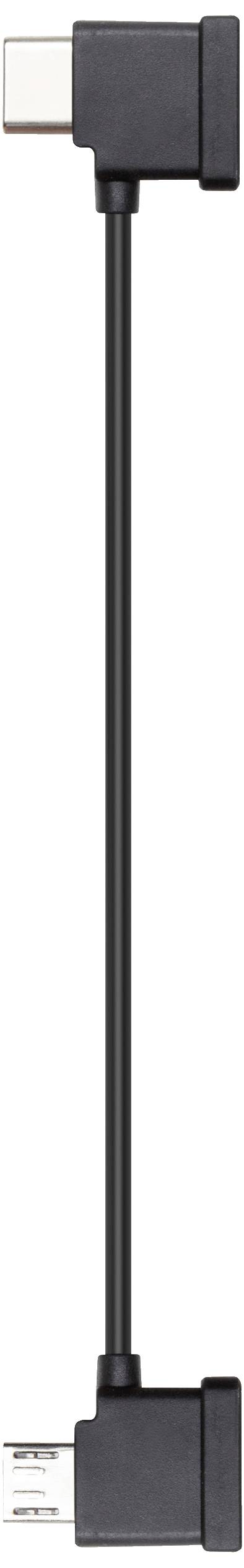 Cavo HDMI nero con due connettori ad angolo retto, lungo circa 20 cm, adatto per spazi ristretti dietro gli apparecchi.