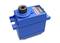 Un servomotore blu con la scritta 'TRAAXAS 2065T Waterproof', adatto per modelli radiocomandati.