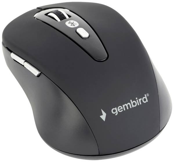 Gembird MUSWB-6B-01 Maus rechts Bluetooth Optisch 1600 DPI (MUSWB-6B-01)