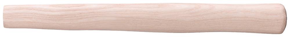 Un bastone di legno cilindrico con superficie liscia e venature visibili, probabilmente un manico per utensili o parte di un mobile.