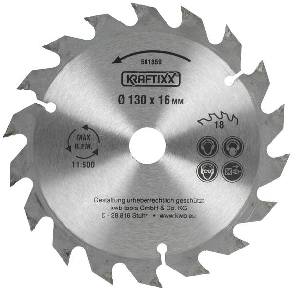 kwb  581859 Lama circolare 130 x 16 mm  1 pz.