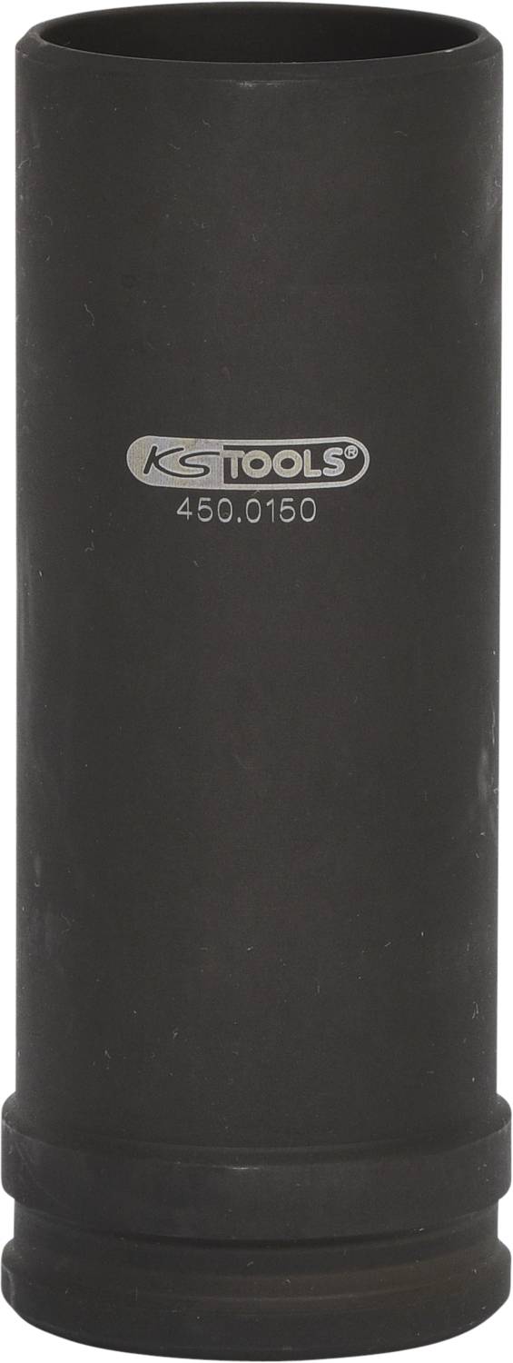Dado nero cilindrico con la scritta 'KS TOOLS 450.0150'.