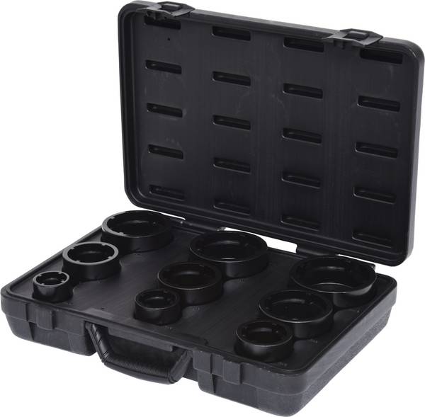 Kit di chiavi per dadi a corona, perni all'interno, 9 pz  KS Tools  450.5020