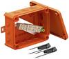 OBO Bettermann 7205760 Cassetta di derivazione con terminali a vite, senza alogeni (L x L) 190 mm x 150 mm 1 pz.