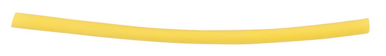 Bastone galleggiante giallo in schiuma, comunemente utilizzato in piscine o per esercizi acquatici.