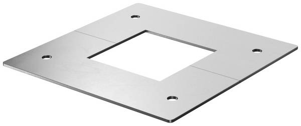 OBO Bettermann 6286821 Rosetta a soffitto   1 pz. Argento