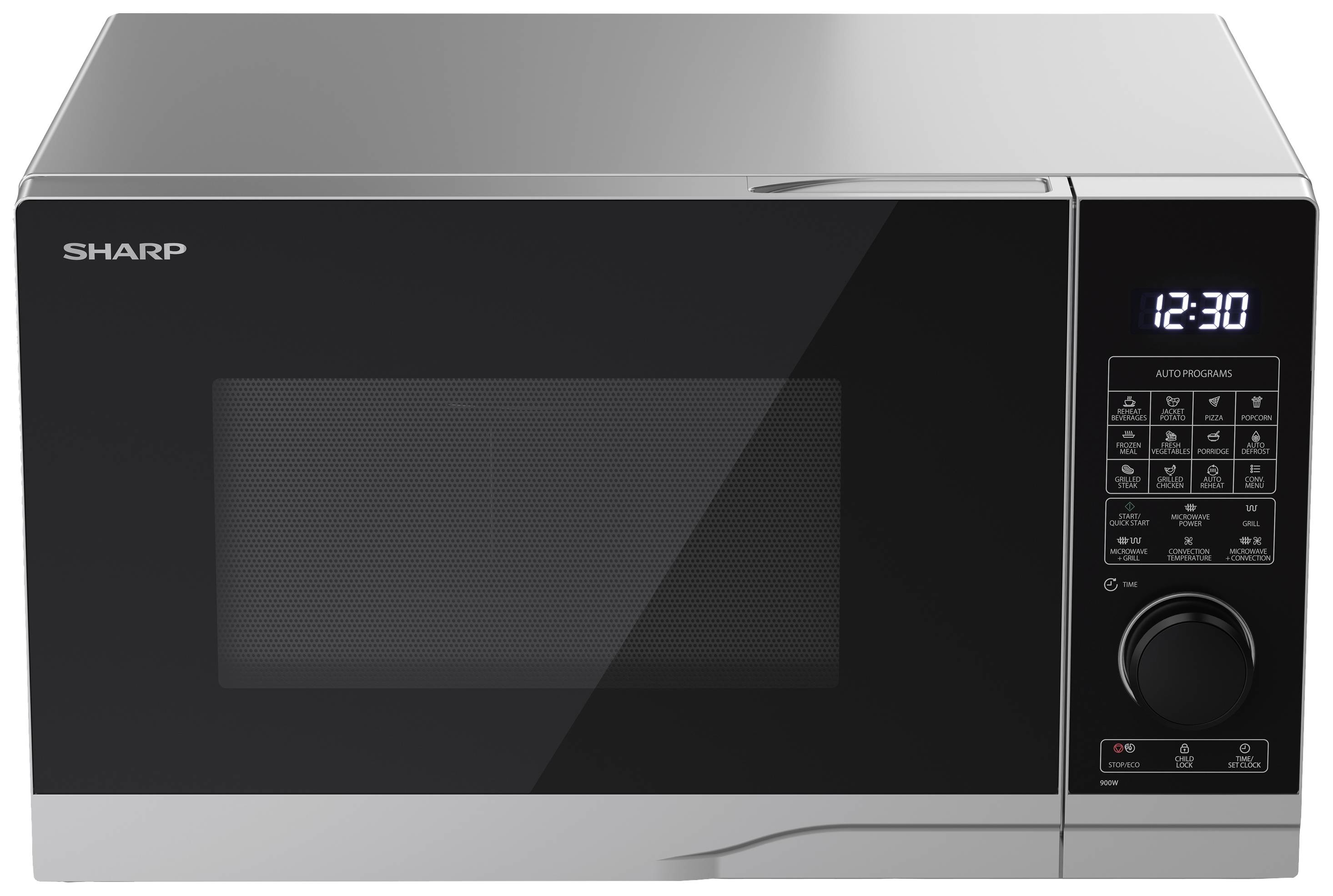 FORNO MICROONDE DIGITALE SHARP ITALIA 28LT 1250 GRILLCONVEZIONE-3