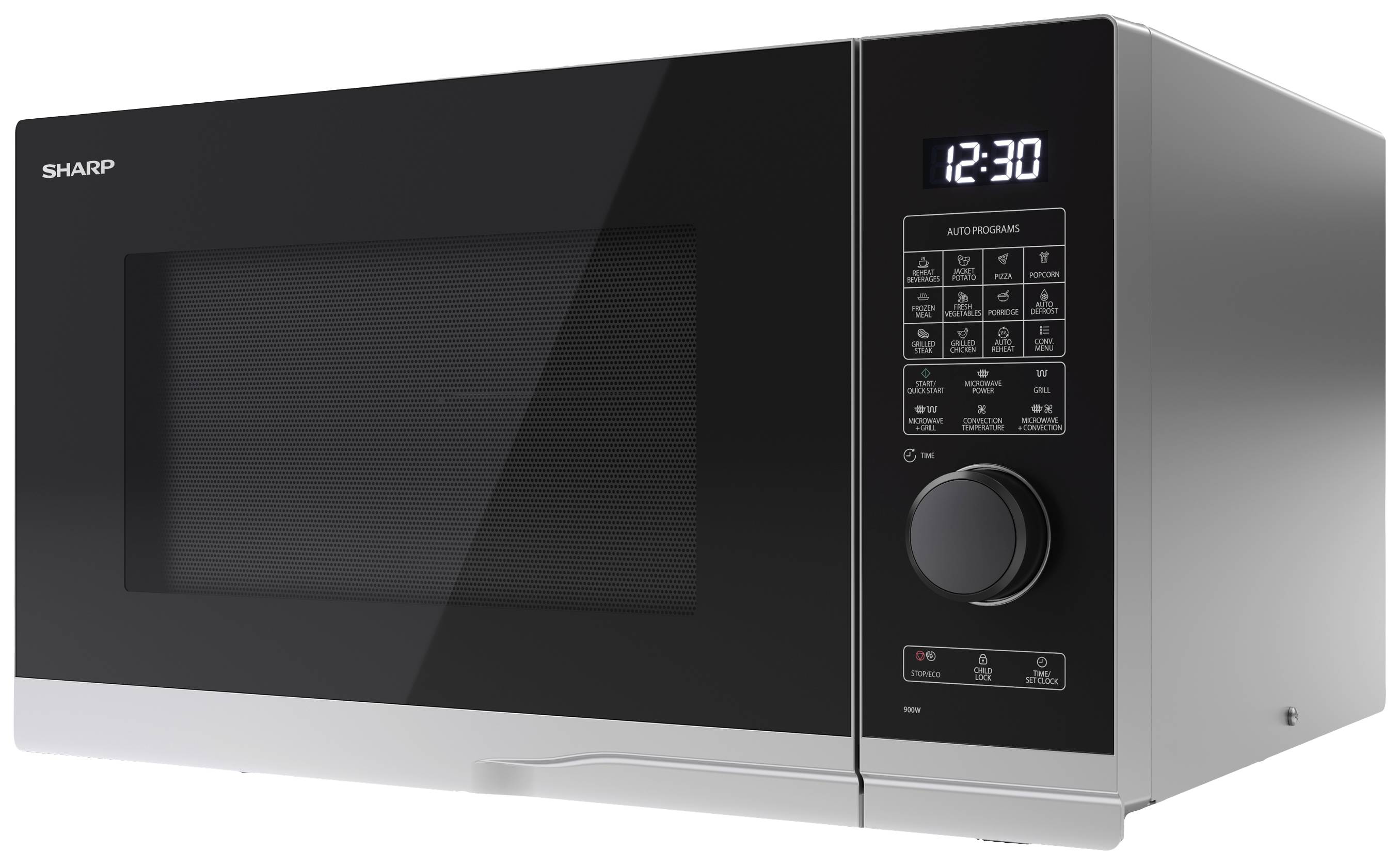 FORNO MICROONDE DIGITALE SHARP ITALIA 28LT 1250 GRILLCONVEZIONE-4