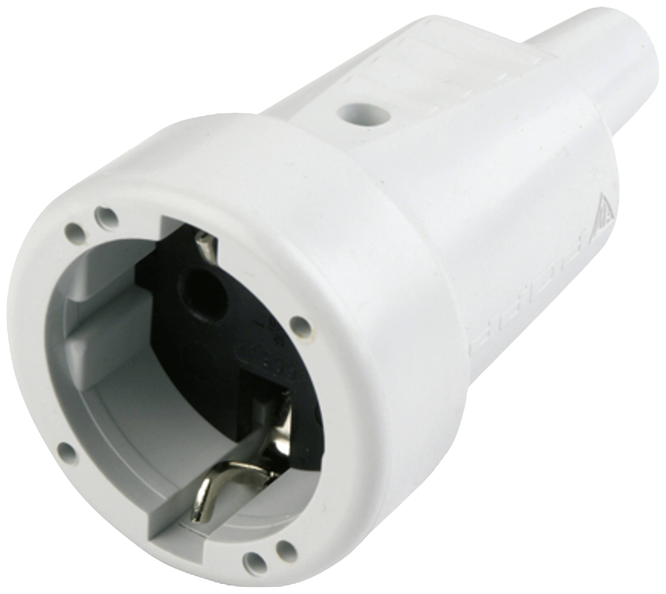 REV Ritter 4008297121305 Presa di sicurezza Plastica 250 V Grigio IP20