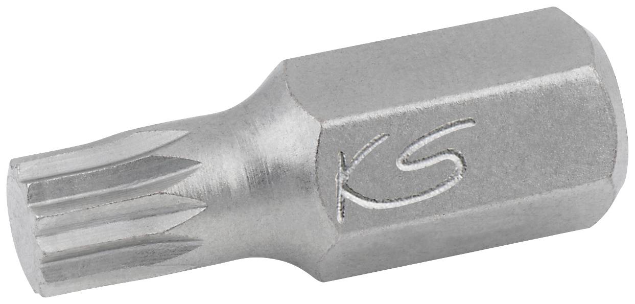 Inserto per chiave esagonale con profilo Torx e incisione 'KS' sul lato.