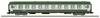 Vagone a treno rapido tipo B10 MiniTrix T18466