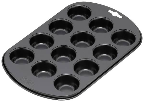 Kaiser Original Inspiration 2300646206 Stampo per muffin Nero