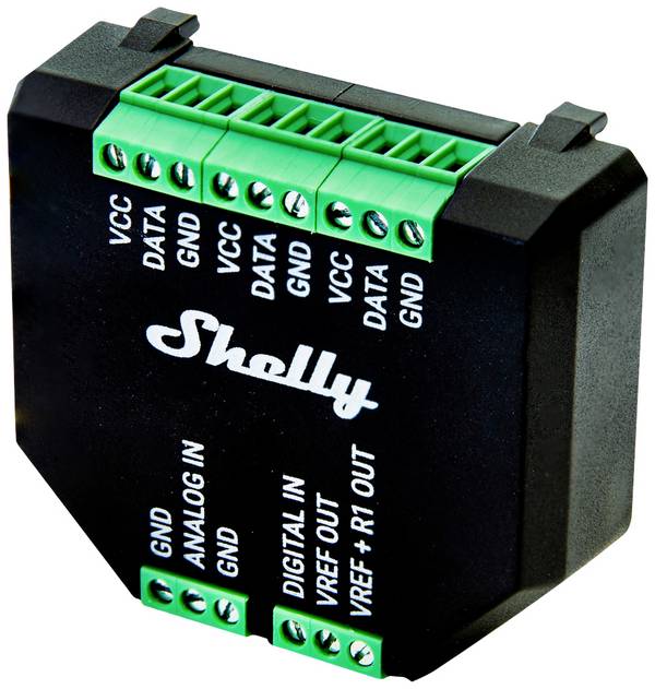 Shelly Shelly Plus Add-on  Interfaccia
