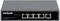 Switch Gigabit a 5 porte con supporto PoE di Intellinet, con pass-through PoE, con cinque porte Ethernet e LED di stato.