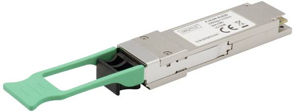 DIGITUS DN-81630 - QSFP28 Empfängermodul - 100 Gigabit Ethernet - 100GBase-CWDM4 - MTP/MPO-Multi-Modus - bis zu 100 m -