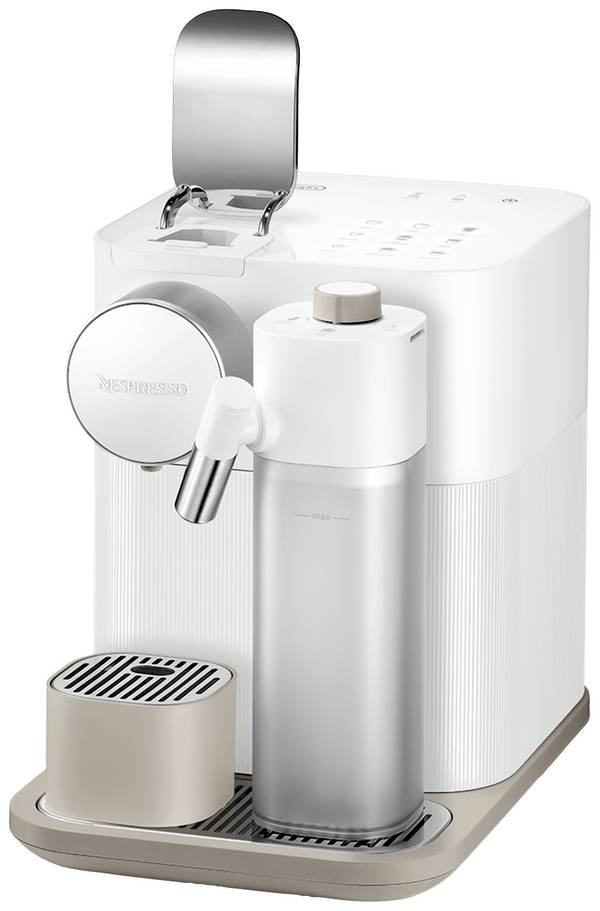 DeLonghi EN640.W Gran Lattissima 132193540 Bianco Macchina per caffè con capsule Pulizia completamente automatica del circuito latte, con contenitore latte, Con ugello schiumalatte