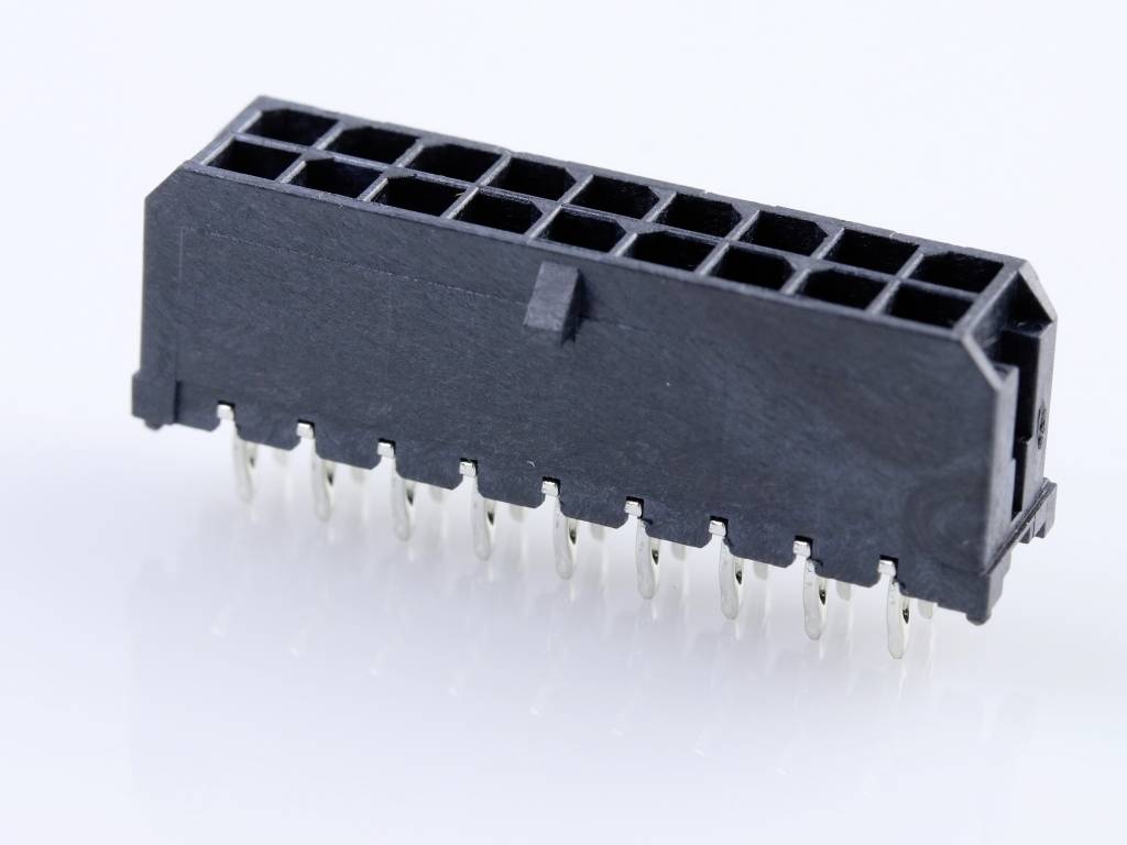 Connettore maschio da incasso (standard) Molex Totale poli 18 449141801 1 pz. Tray