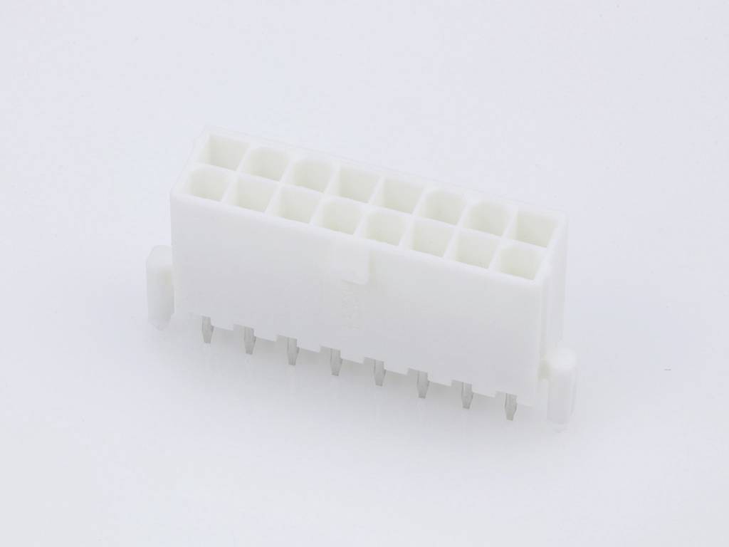 Connettore maschio da incasso (standard) Molex Totale poli 16 460151603 1 pz. Tray