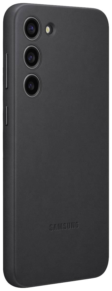 Samsung Galaxy S23+ Leather Case (Galaxy S23+ Black Leather - Cover - Warranty: 24M)-1