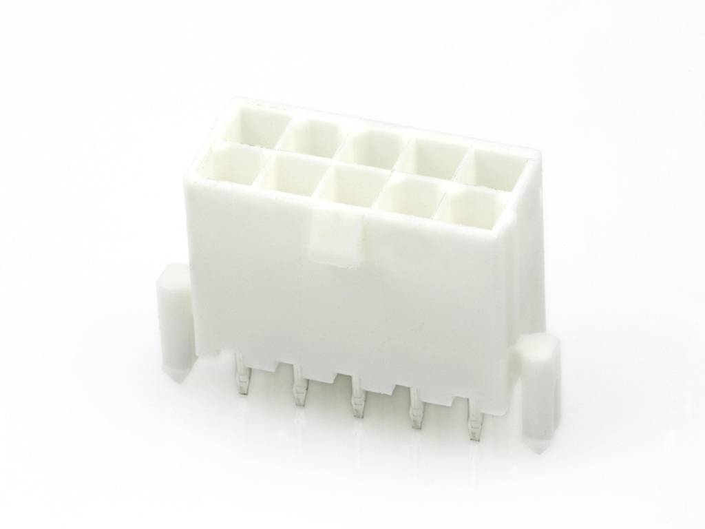 Connettore femmina da incasso (standard) Molex Totale poli 10 Passo: 4.20 mm 39299107 1 pz. Tray