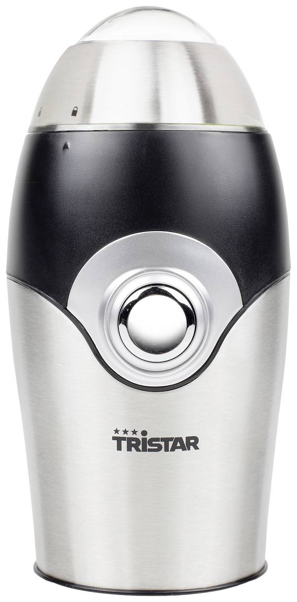 Tristar  KM-2270 Macinino acciaio inox, Nero