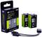 'Verico Loop Energy' batterie ricaricabili USB-Type-C 9V, 4500mWh. La confezione mostra due batterie e un cavo USB.