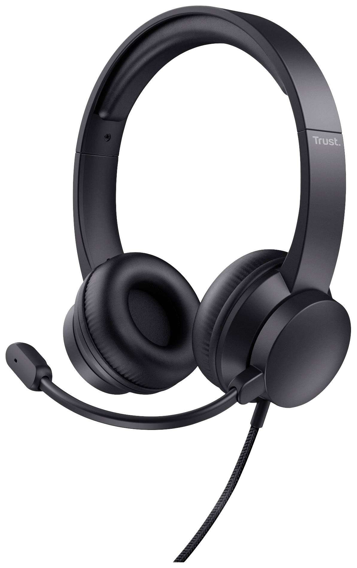 Trust HS-200 Auricolare Cablato A Padiglione Ufficio USB tipo A Nero 24186-1