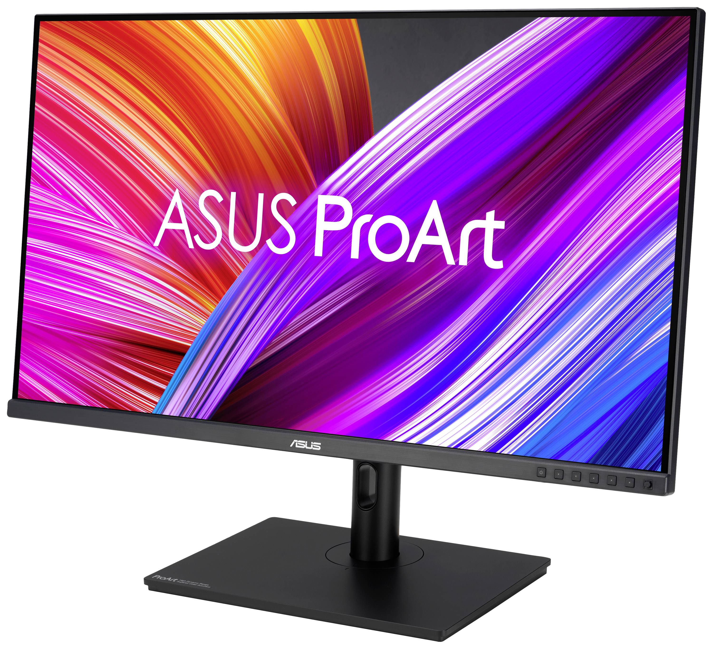Un monitor ASUS ProArt con un display ricco di colori. Ideale per grafici e artisti, offre una riproduzione cromatica precisa e un'alta risoluzione.
