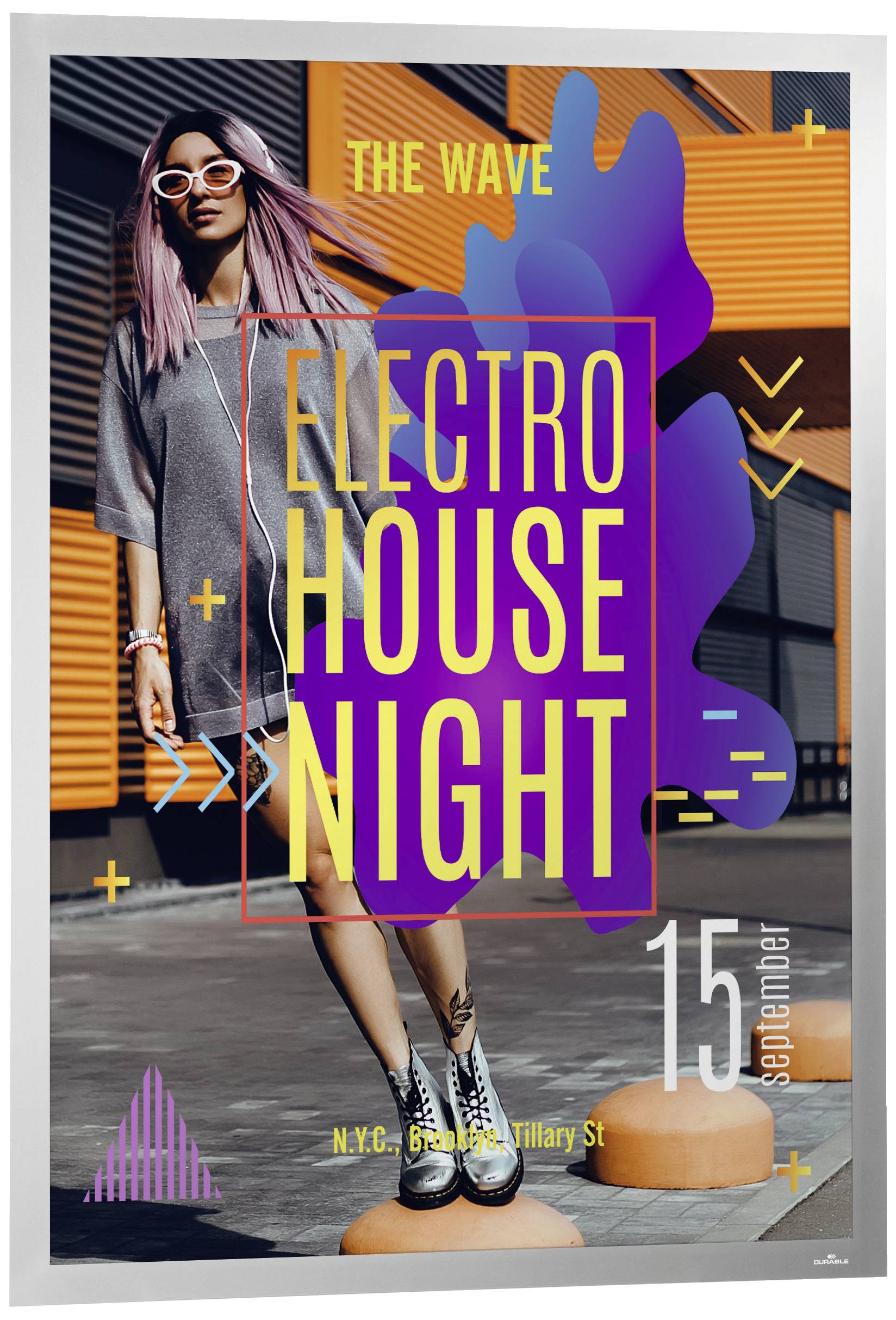 DURABLE Info-Rahmen DURAFRAME® POSTER 50x70 cm 1 ST 505401 - 0 Stück-7